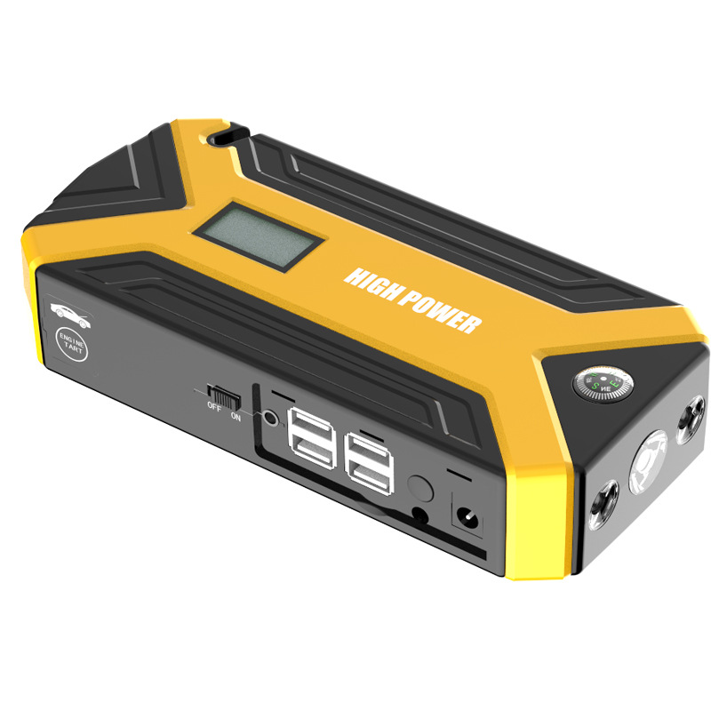 Digital Display Mobile Automobile Emergency Start Power Source 12V Multi-Function Car Battery Portable Spare Ignition and Electric Treasure
