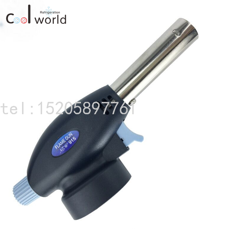 Portable Card Type Electronic Ignition 915 Flame Gun Outdoor Barbecue Welding Torch