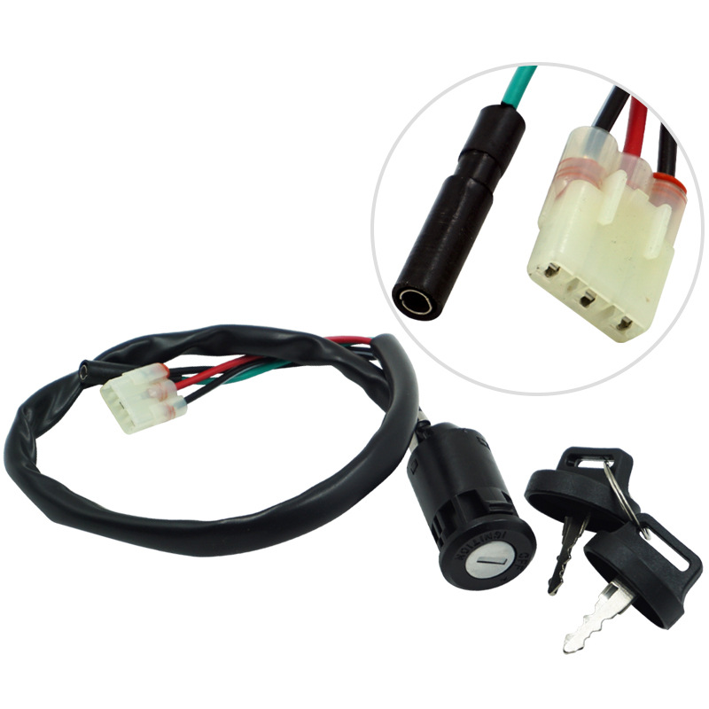 Motorcycle Modification Accessories Suitable for Honda Trx250 Trx250te 97-01 Electric Door Lock Ignition Switch