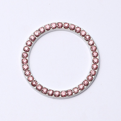 Auto accessories one - the button start button decoration ring hand set diamond crystal ignition ring affixed to the car accessories