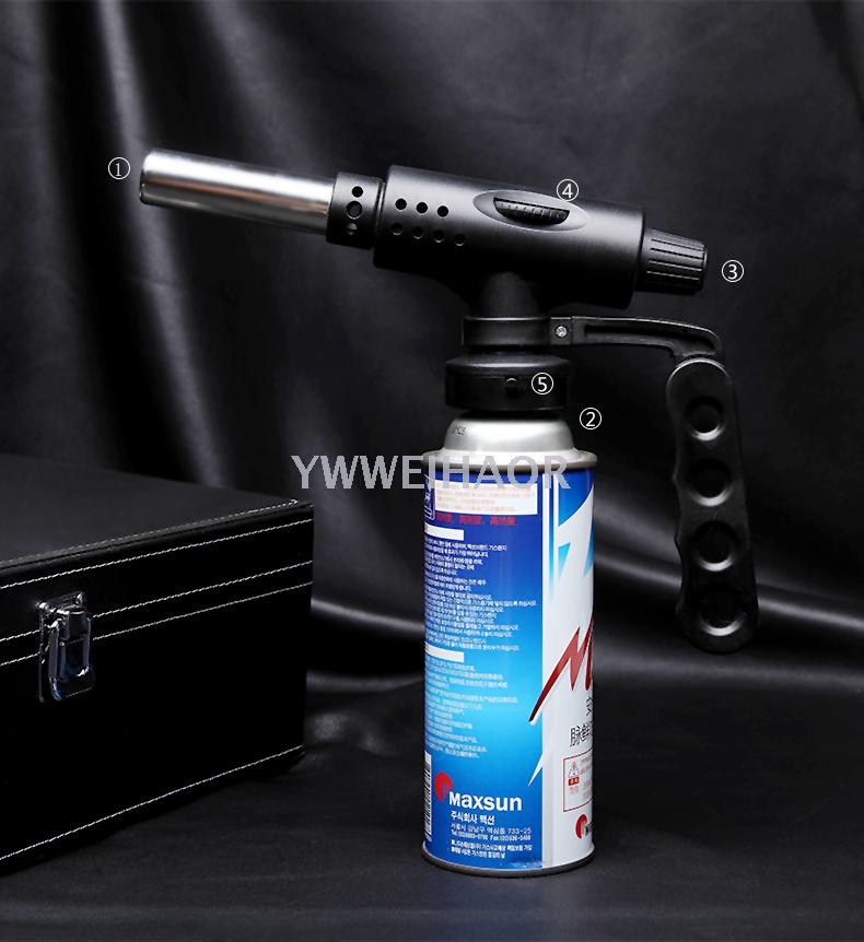 Flame Gun Fire-Jet Head Hotel Kitchen Outdoor Gun Lighter Igniter