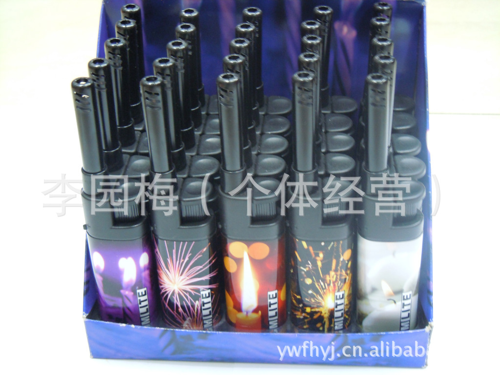 Kitchen Open Fire Burning Torch 907 Mini Color Stickers Low Price Igniter Fire Stick