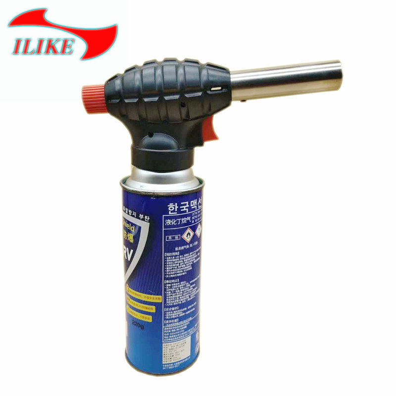 New grenade type flame thrower fire thrower barbecue point carbon igniter portable card type small spray gun