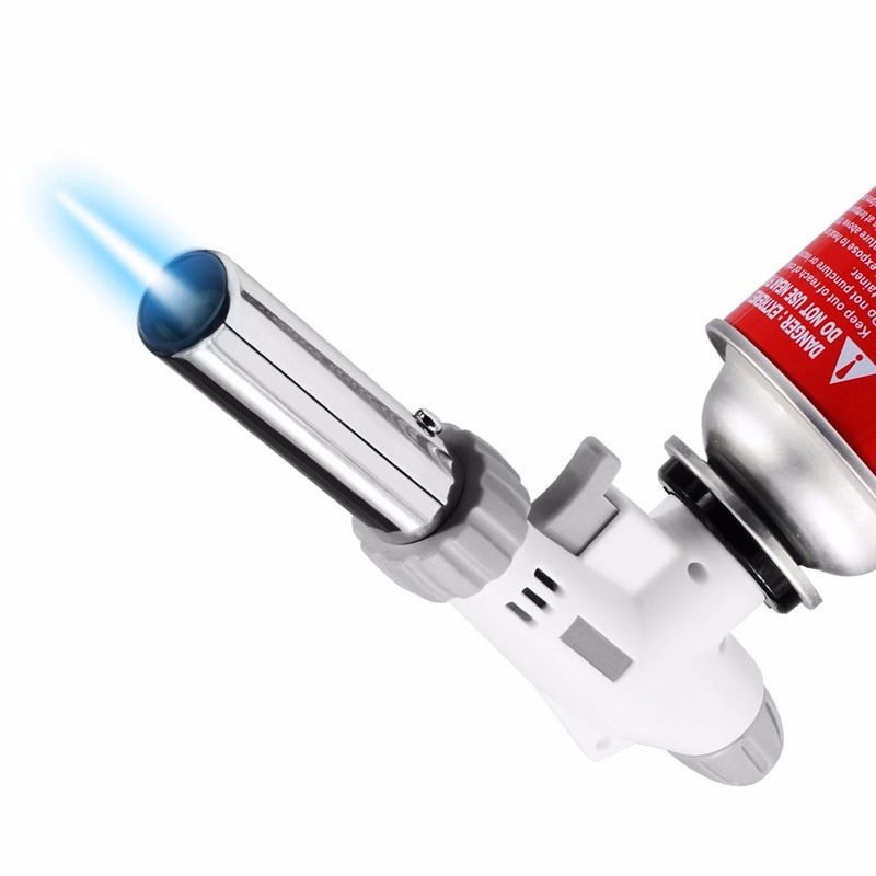 Portable Spray Gun Head Card Type Gas Tank Flame Gun Roast Pig Hair Baking Welding Torch Igniter Igniter