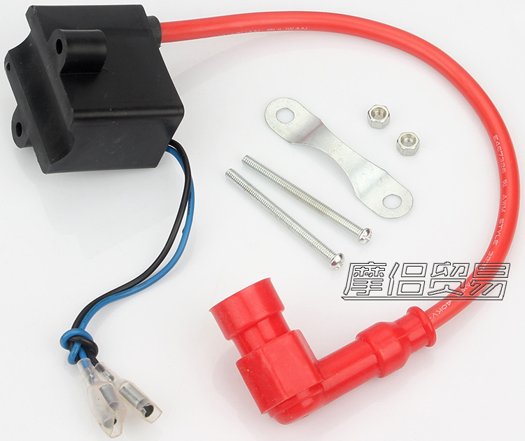 49cc 60cc 80cc Two-Punch Bicycle Modified High Performance Silicone High Pressure Pack CDI Igniter Coil