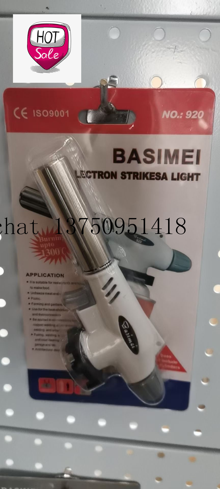 LF-608 GAS TORCH  Large Pipe Igniter Burning Torch Flame Gun Spray Gun Gas Stove Gun Lighter Liquefied Gas Spray Gun