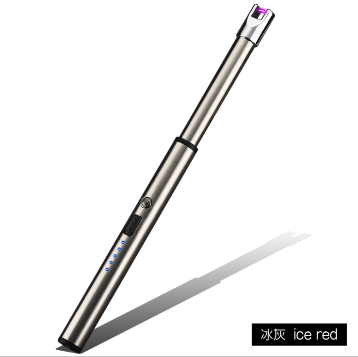 871 Mini Long Pulse Arc Igniter Outdoor Barbecue Kitchen Baking Charging Lighter