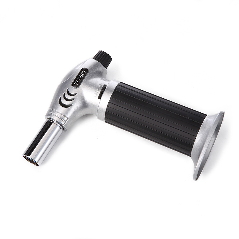 Factory Direct Sales Card Type Flame Gun Barbecue Roast Pig Convenient Baking Spray Gun Head Field Igniter