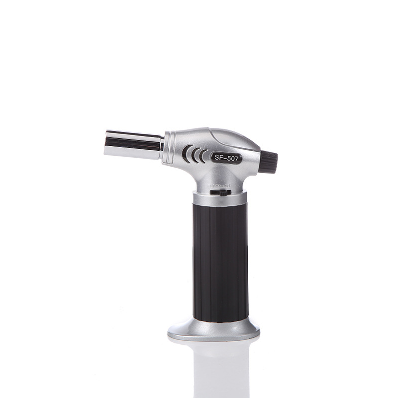 Factory Direct Sales Card Type Flame Gun Barbecue Roast Pig Convenient Baking Spray Gun Head Field Igniter