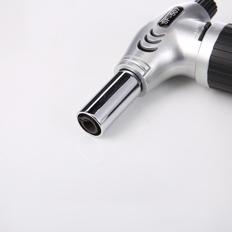 Factory Direct Sales Card Type Flame Gun Barbecue Roast Pig Convenient Baking Spray Gun Head Field Igniter