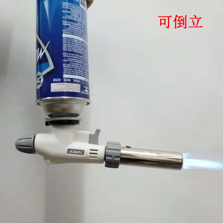 Card Type Flame Gun Welding Gun Inverted Gas Blow Torch Kitchen Baking Igniter Torch Head Flame Gun Spray Gun