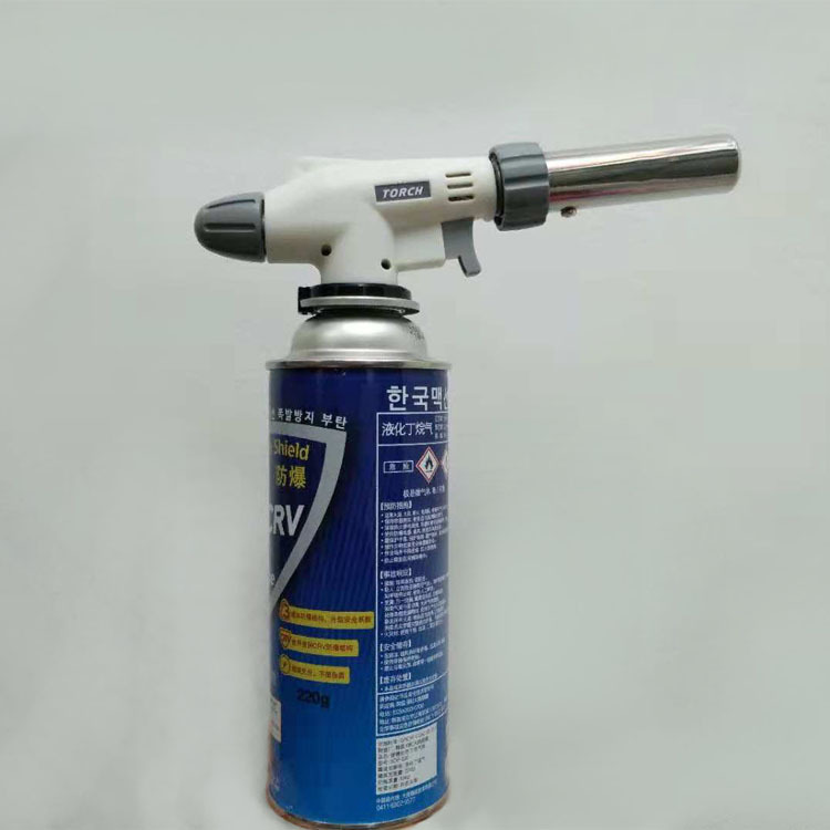 Card Type Flame Gun Welding Gun Inverted Gas Blow Torch Kitchen Baking Igniter Torch Head Flame Gun Spray Gun