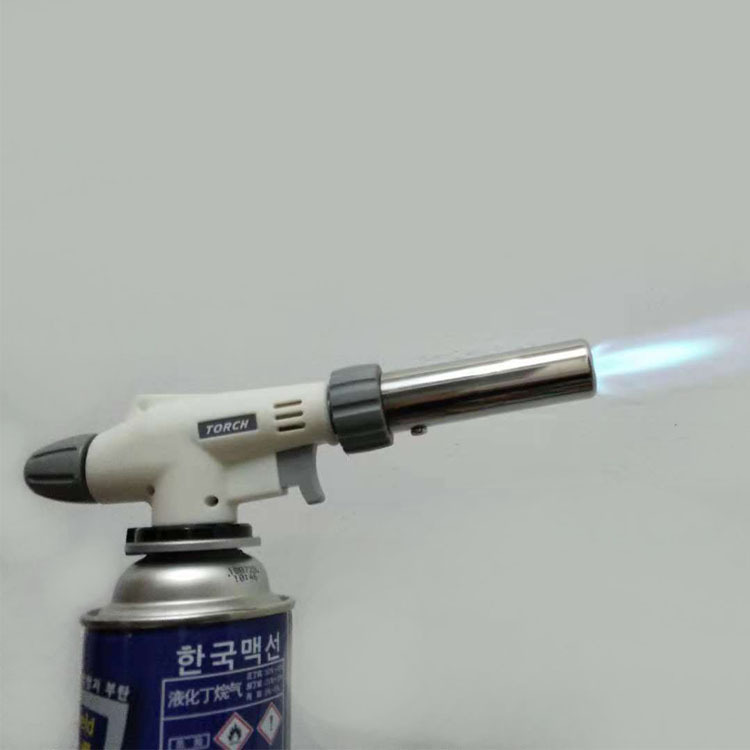 Card Type Flame Gun Welding Gun Inverted Gas Blow Torch Kitchen Baking Igniter Torch Head Flame Gun Spray Gun