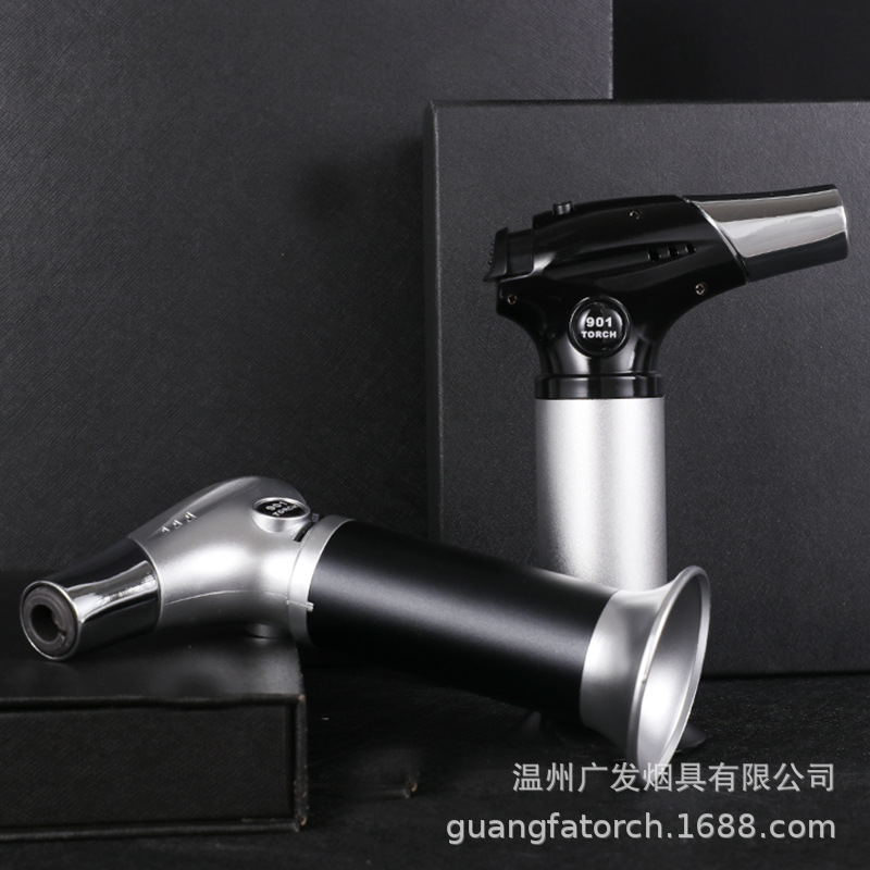 Real Explorer Flame Gun Metal Welding Torch Igniter Outdoor Barbecue High Temperature Fire Maker Torch Lighter Spray Gun