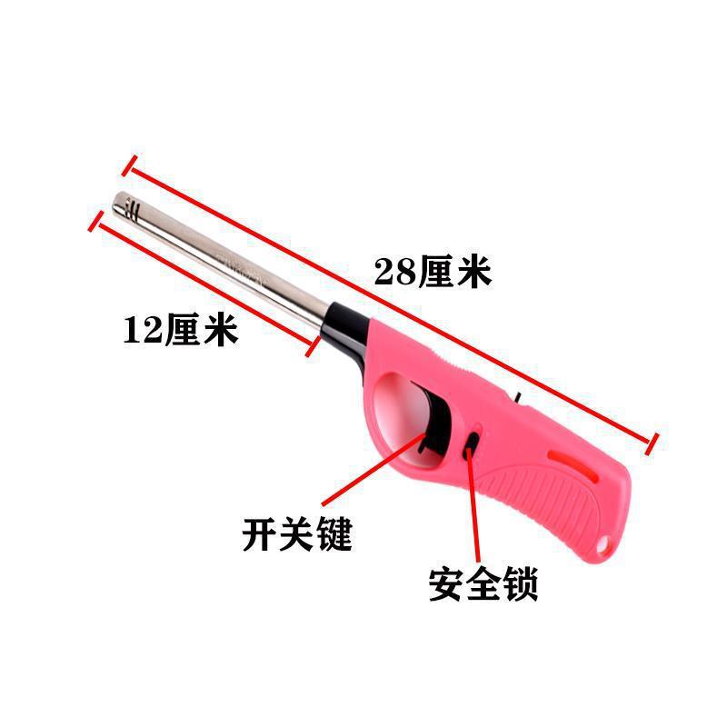 Open Fire Burning Torch Igniter Gas Stove Natural Gas Kitchen Lengthened Lighter Candle Long Mouth Igniter Torch