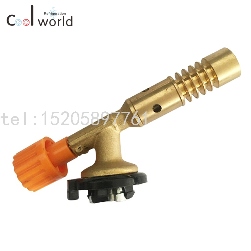 Copper Manual Ignition Welding Gun Non-Inverted Outdoor Barbecue Spray Gun Mini Copper Torch Igniter