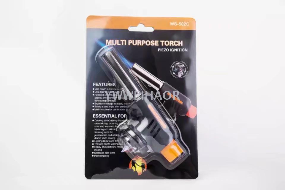 SOURCE Factory Goods 502# Fire-Jet Head Gun Lighter Hotel Outdoor Igniter