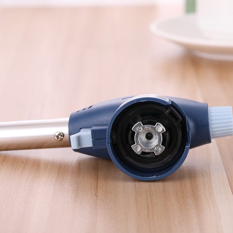 Direct Selling Outdoor Barbecue Windproof Fire-Spraying Direct Injection Gun Head Convenient Ignition Button Card Interface Igniter