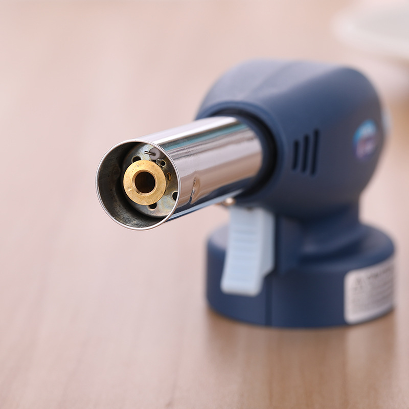 Direct Selling Outdoor Barbecue Windproof Fire-Spraying Direct Injection Gun Head Convenient Ignition Button Card Interface Igniter