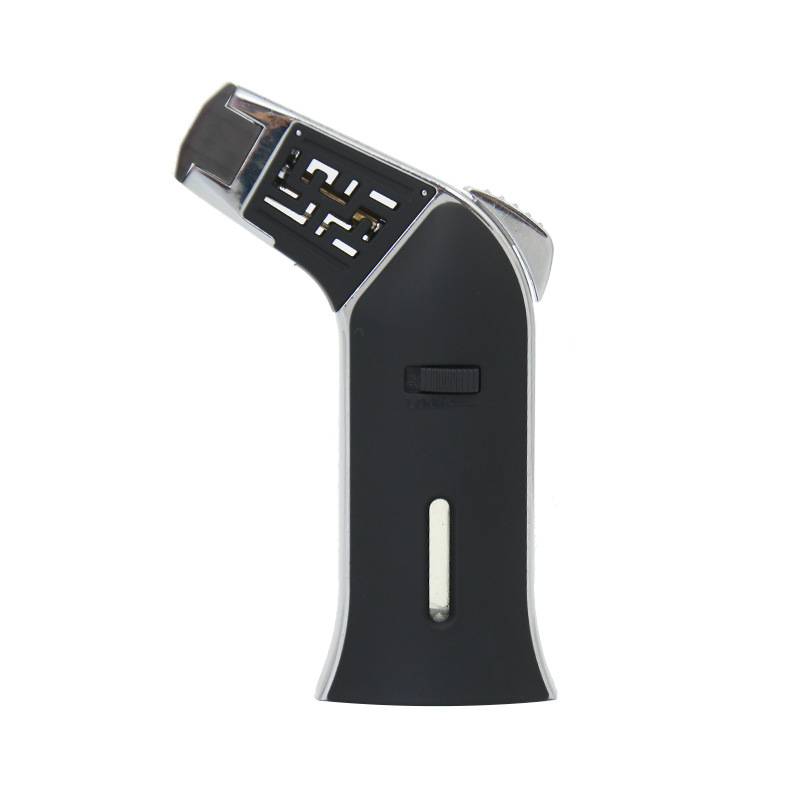 Real Explorer Wind-Resistant Lighter High Temperature Welding Gun Spray Gun Igniter Cigar Moxibustion Lighter Ignition Small Gun Spray