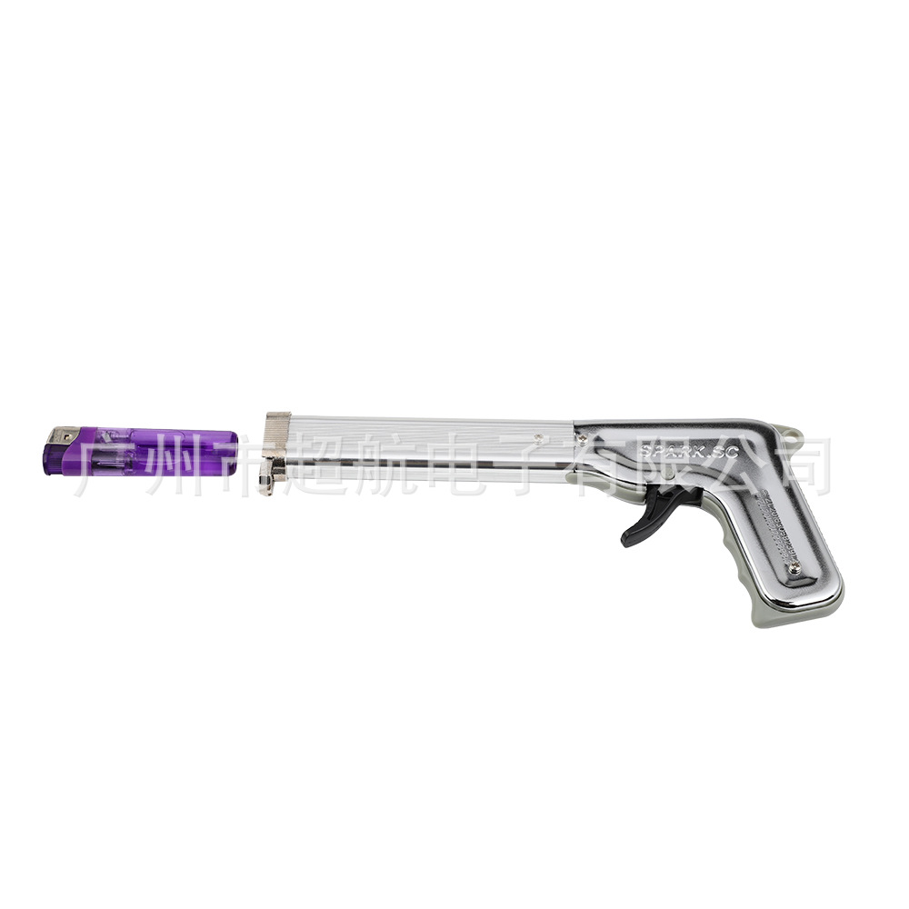 Metal-Mounted Lengthened Igniter Lighter Igniter Gas Stove Barbecue Aluminum Alloy Lengthened Lighter