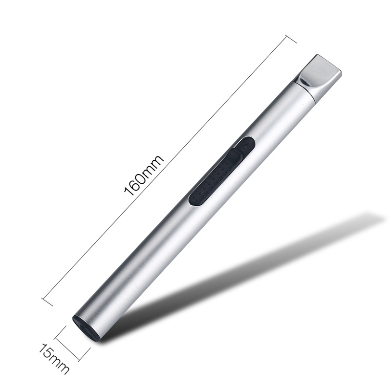 Cross-Border Mini USB Arc Burning Torch Kitchen Igniter Outdoor Barbecue Camping Lighter Windproof