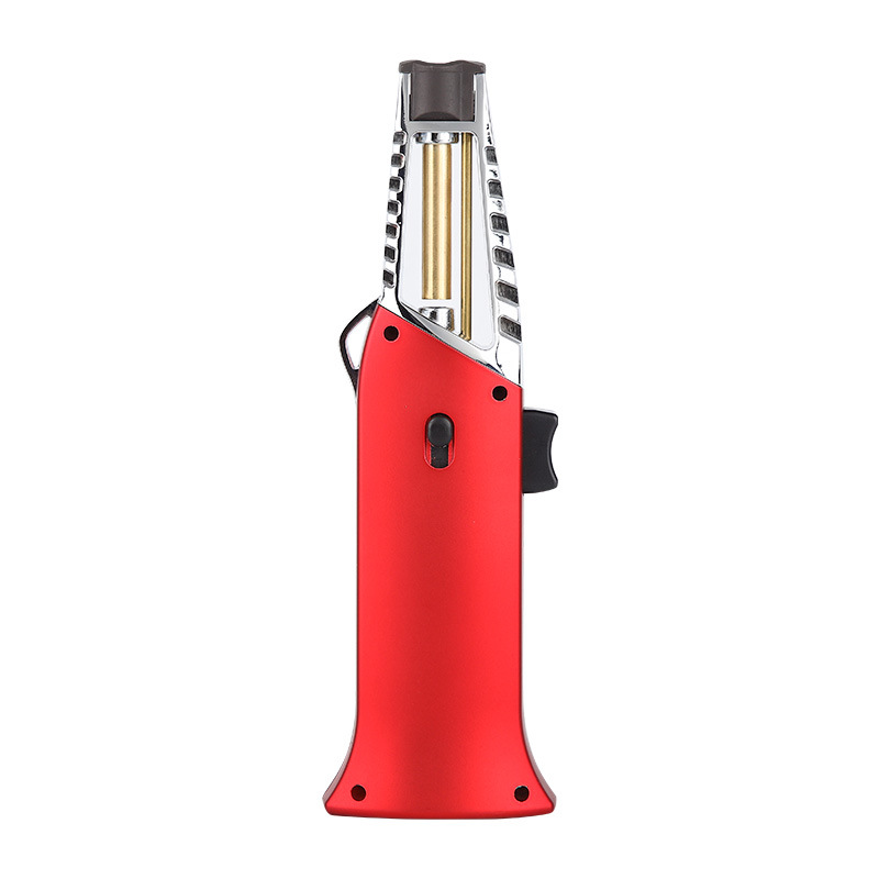 Real Explorer Western Kitchen Flame Gun Large Direct Punch Wind-Resistant Lighter Repair Tool Welding Spray Gun Kitchen Stove Igniter