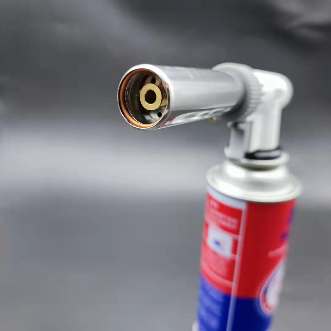 New Card Type Flame Gun Outdoor Barbecue Kitchen Baking Igniter Inverted Use Fire Gun Head Flame Gun Torch