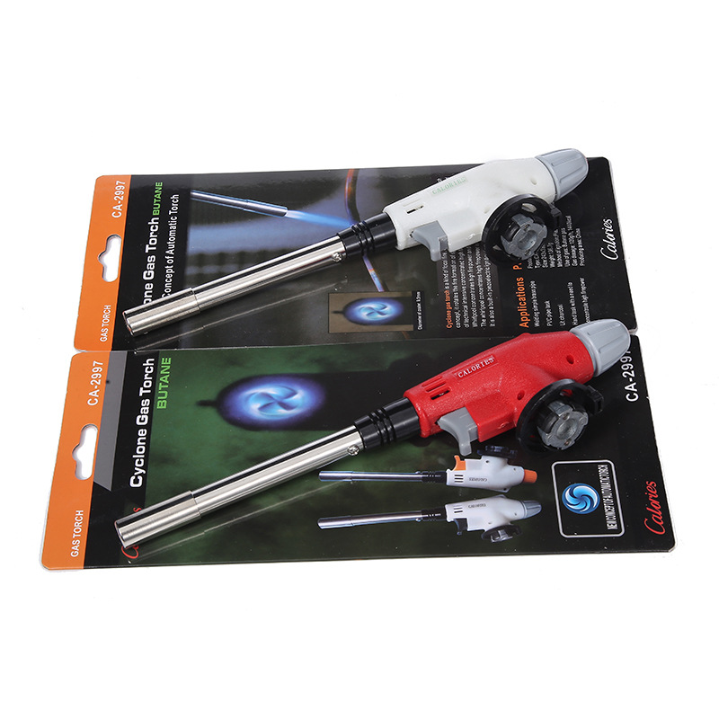 Wholesale inflatable igniter kitchen gas burner igniter plastic windproof flame igniter