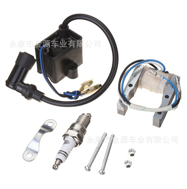 49cc 60cc 80cc Mini Motorcycle 2 Stroke Modified Coil Igniter with Spark Plug