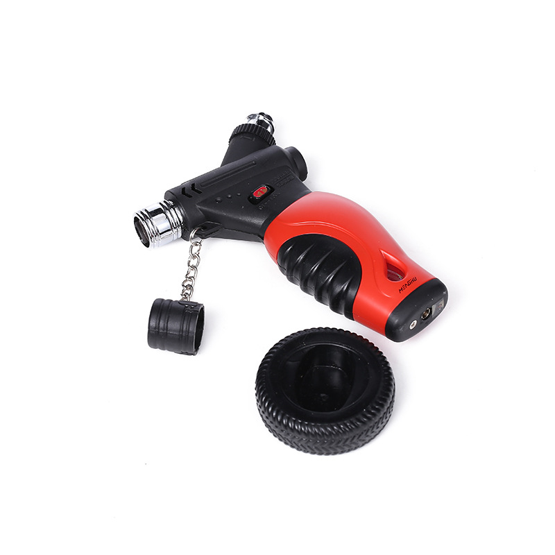 Cross-border export kitchen western-style food baking outdoor barbecue portable igniter high temperature direct injection inflatable gun wholesale