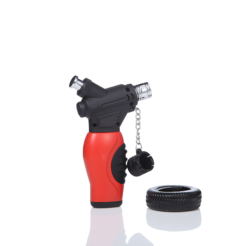 Cross-border export kitchen western-style food baking outdoor barbecue portable igniter high temperature direct injection inflatable gun wholesale