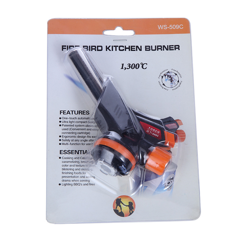 2020 new flame thrower rumble outdoor barbecue flame thrower indoor kitchen gas igniter compact and portable