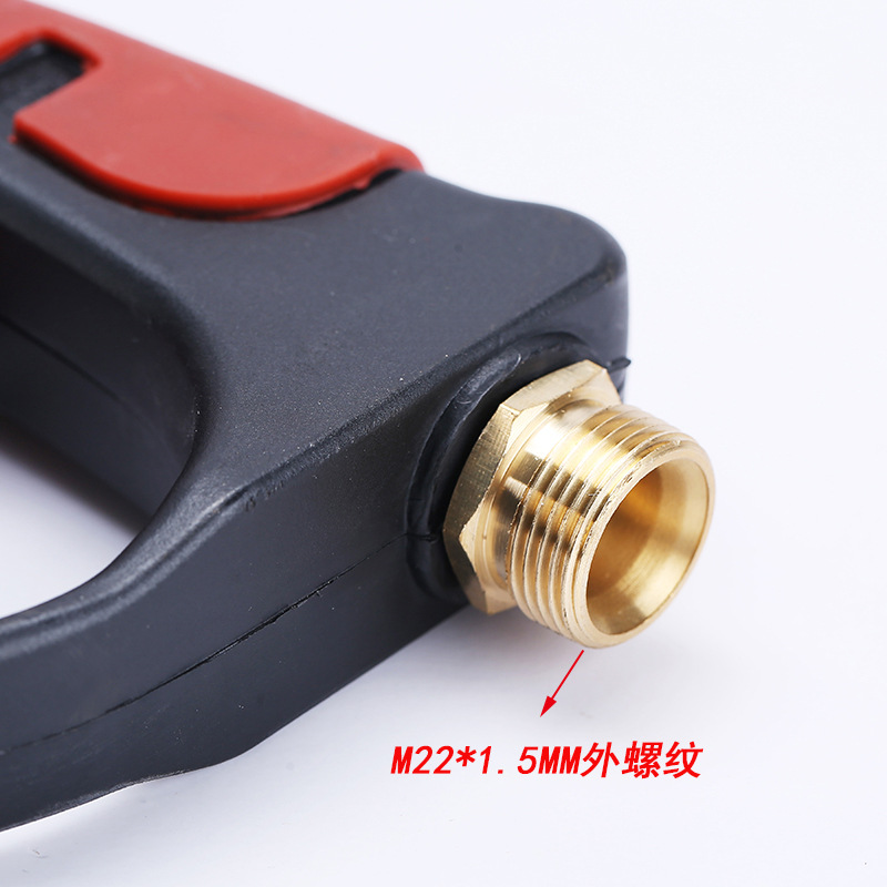 Car Washing Gun Household MultiFunctional 4Color Nozzle Water Gun 4000psi High Pressure Water Gun Metal Short Gun