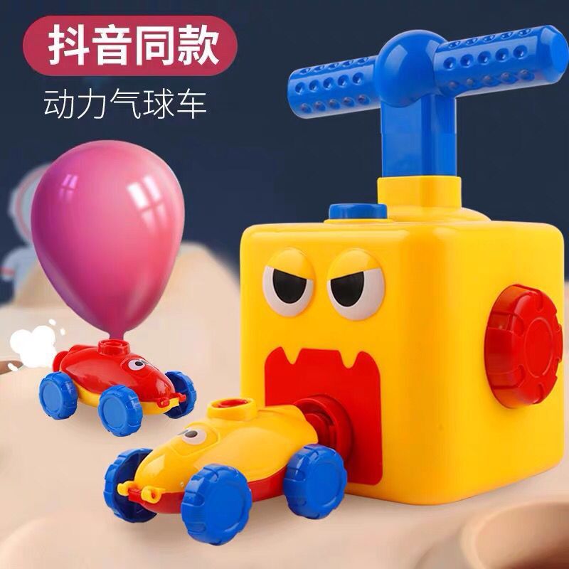 Hot style toy car installed with hand pressure inflatable Air pump