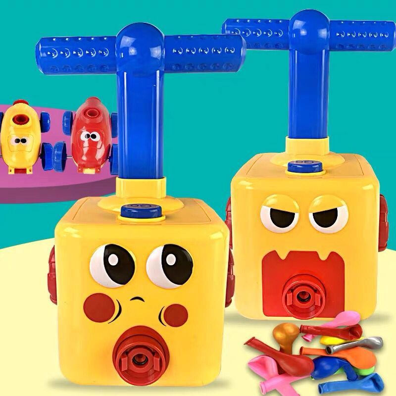 Hot style toy car installed with hand pressure inflatable Air pump