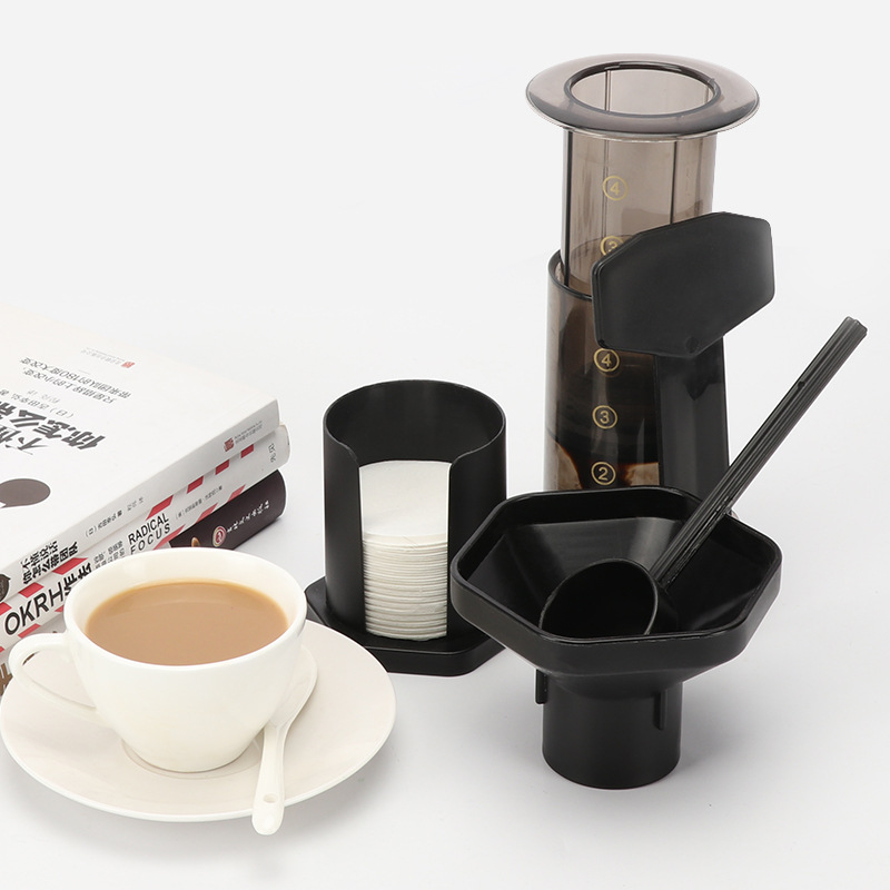 Portable Coffee Pot Coffee Machine Hand Pressure Mini Household Outdoor American Hand Pressure Coffee Machine