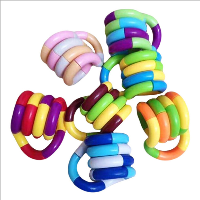 18-Section Deformation Rope Twisted Rope Variety Twist Twist Twist Coil Winding Toys Adult Pressure Reduction Vent Toys Wholesale