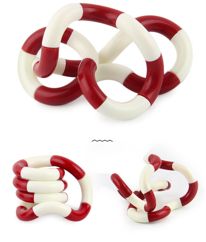 18-Section Deformation Rope Twisted Rope Variety Twist Twist Twist Coil Winding Toys Adult Pressure Reduction Vent Toys Wholesale