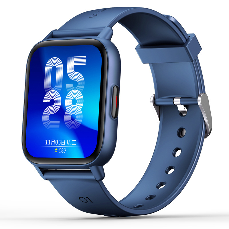 Cross-Border New Arrival Qs16pro Full Touch Sport Step Counting Smart Watch Blood Oxygen Blood Pressure Heart Rate Taking Temperature