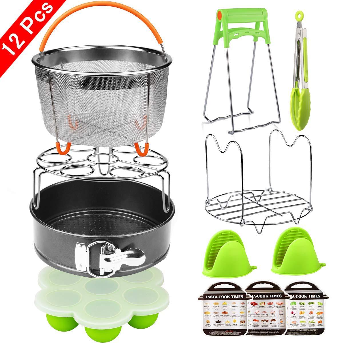 Cross-Border Instant Pot Instant Pot 6 Quart 304 Stainless Steel Steam Mesh Basket Pressure Cooker Steam Basket Set