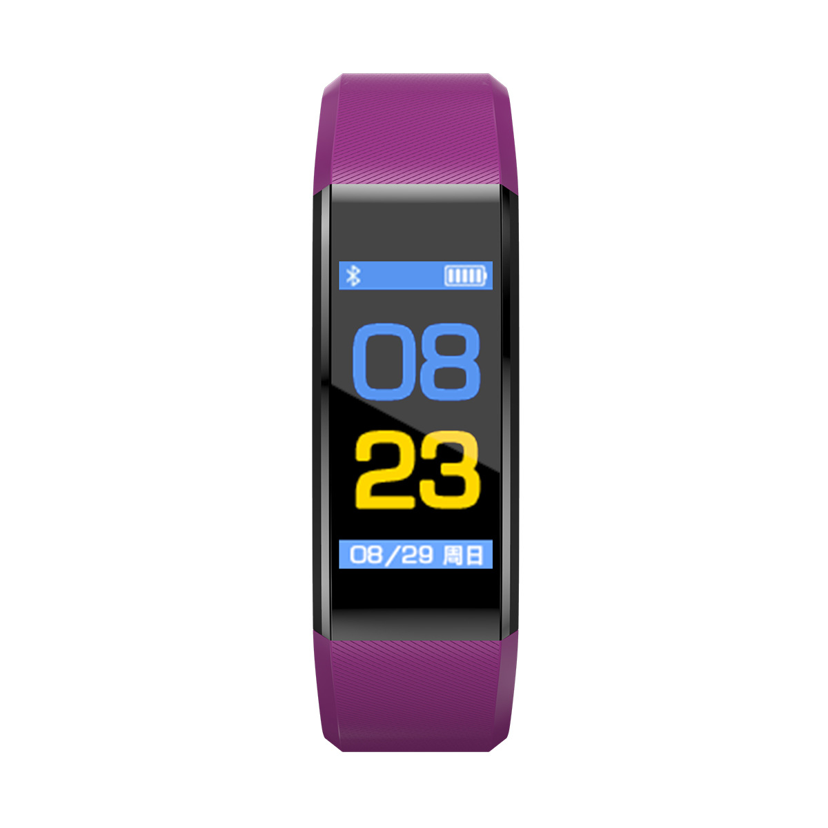 115plus Smart Athletic Bracelet Factory Direct Sales Step Counting True Rate Blood Pressure Phone Information Prompt Bracelet