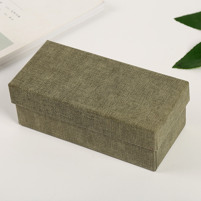 Fashion cloth heaven and earth cover glasses carton garment anti-pressure storage case logo catering wholesale