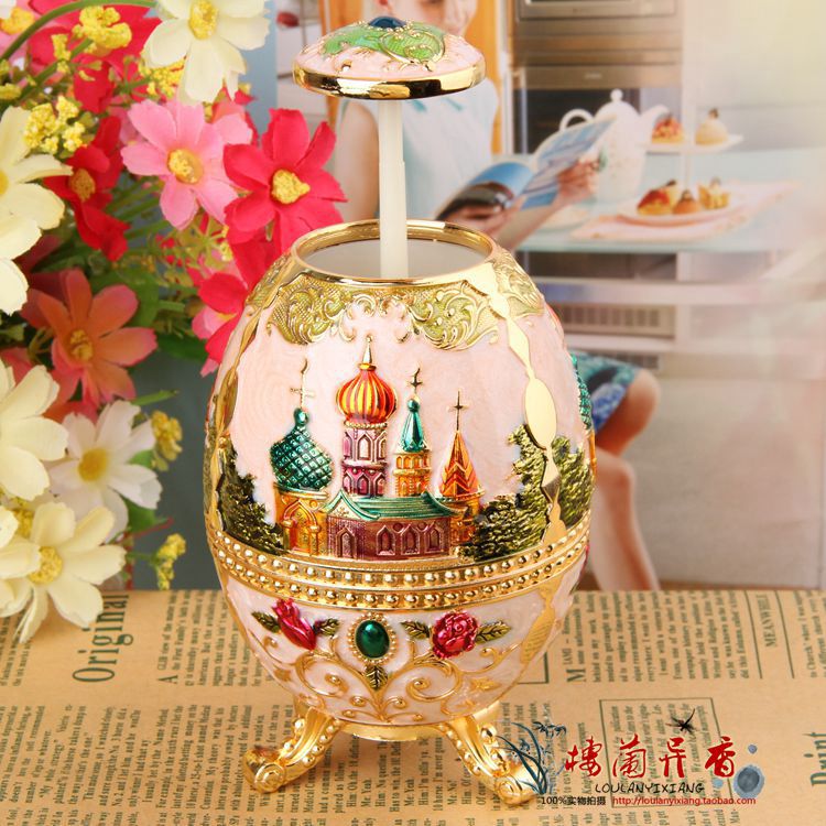 Box Creative European Toothpick Barrel Russian Hand Pressure Automatic Portable HighEnd Retro Dining Table Toothpick Tin
