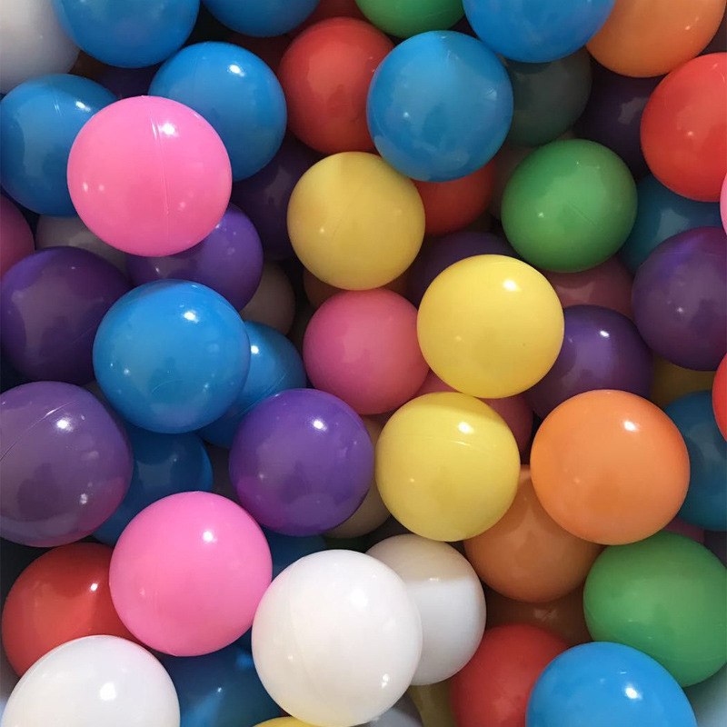 Marine Ball Bounce Ball Customized Pressure-Resistant Thickened Baby Children&#039;s Playground 5.5/6/7/8cm Color Toy Ball