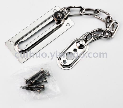 Room Door Security Lock Chain Anti-Theft Iron Buckle and Chain Rental House Anti-Theft Bolt Multi-Specification