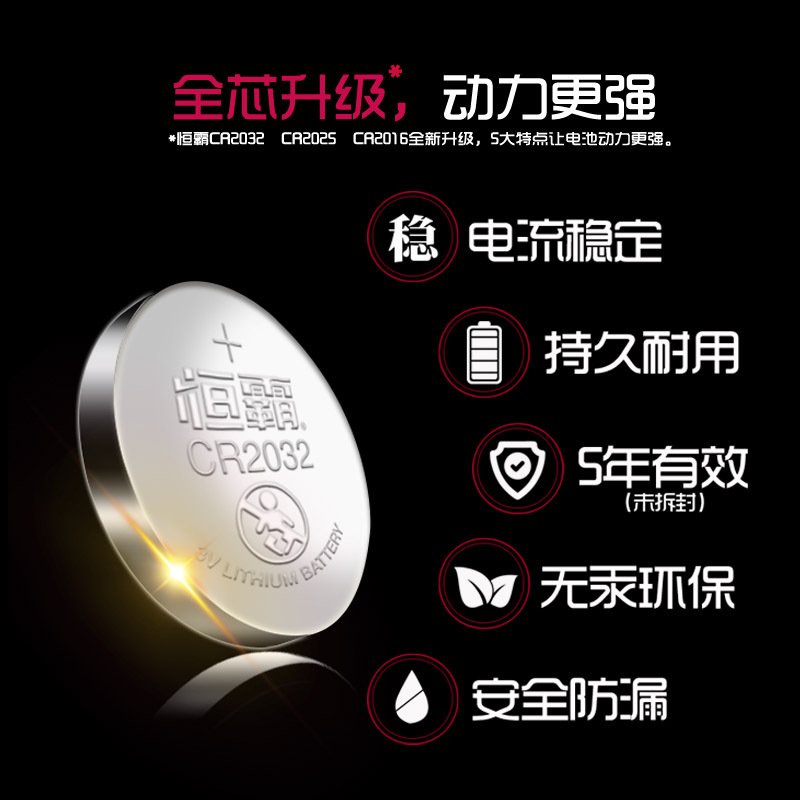 CR2032 Card Li-Mn Button Cell Audi Volkswagen Original Car Key Remote Control Imported Body Scale