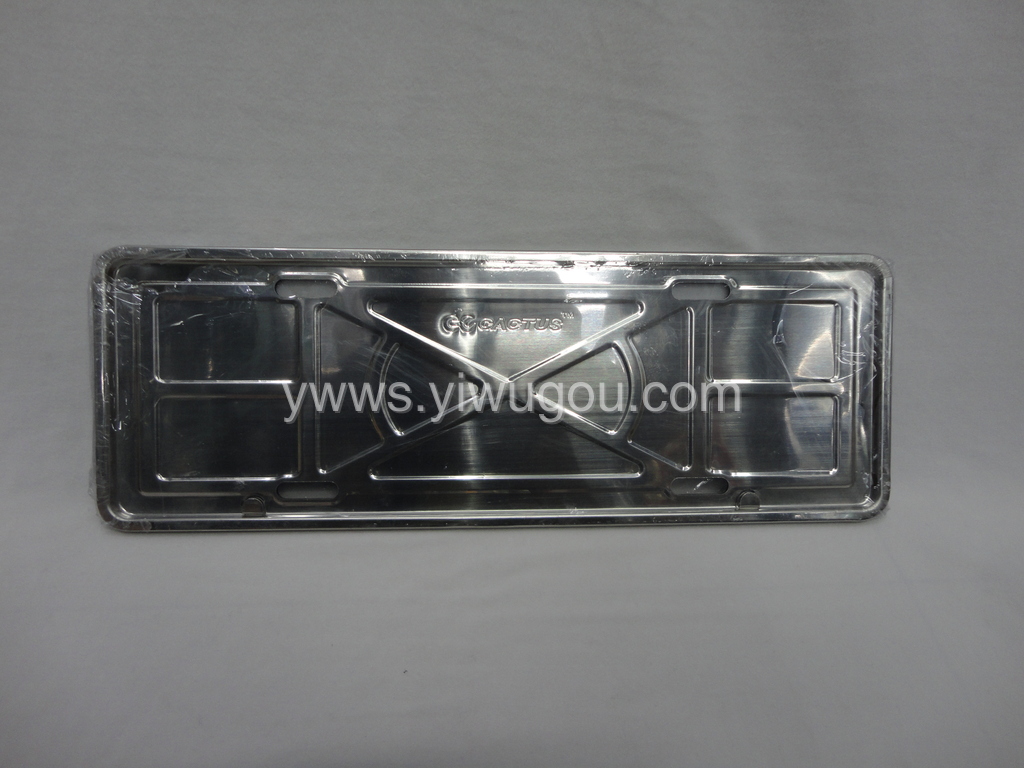 Stainless steel license plate bracket, license plate holder, imported cars holder