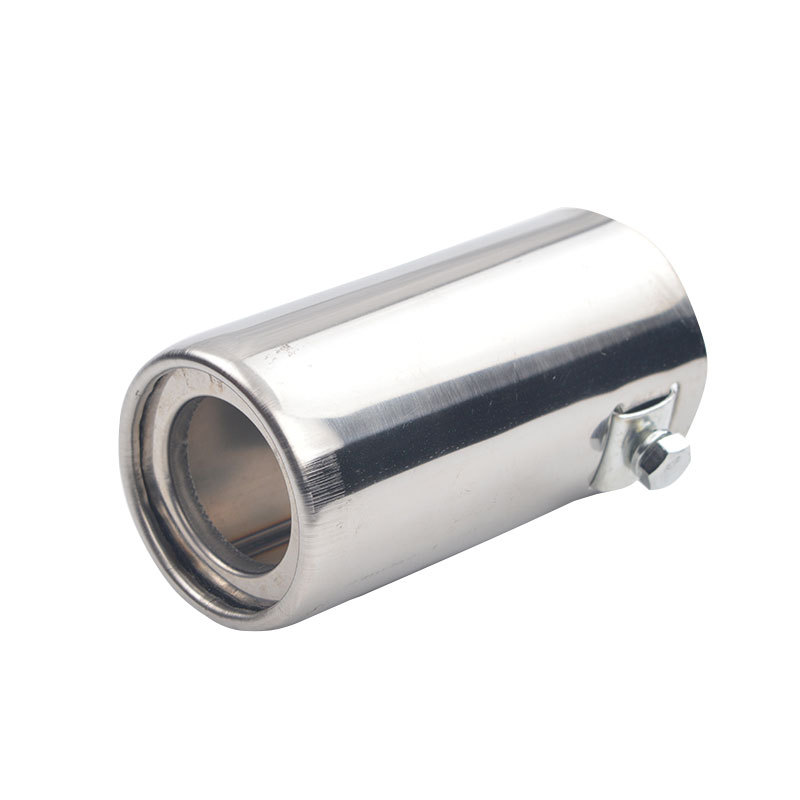 s HighEnd Small Flat Mouth Car Exhaust Pipe Ordinary Universal Silencer Tail Pipe Imported Stainless Steel Material