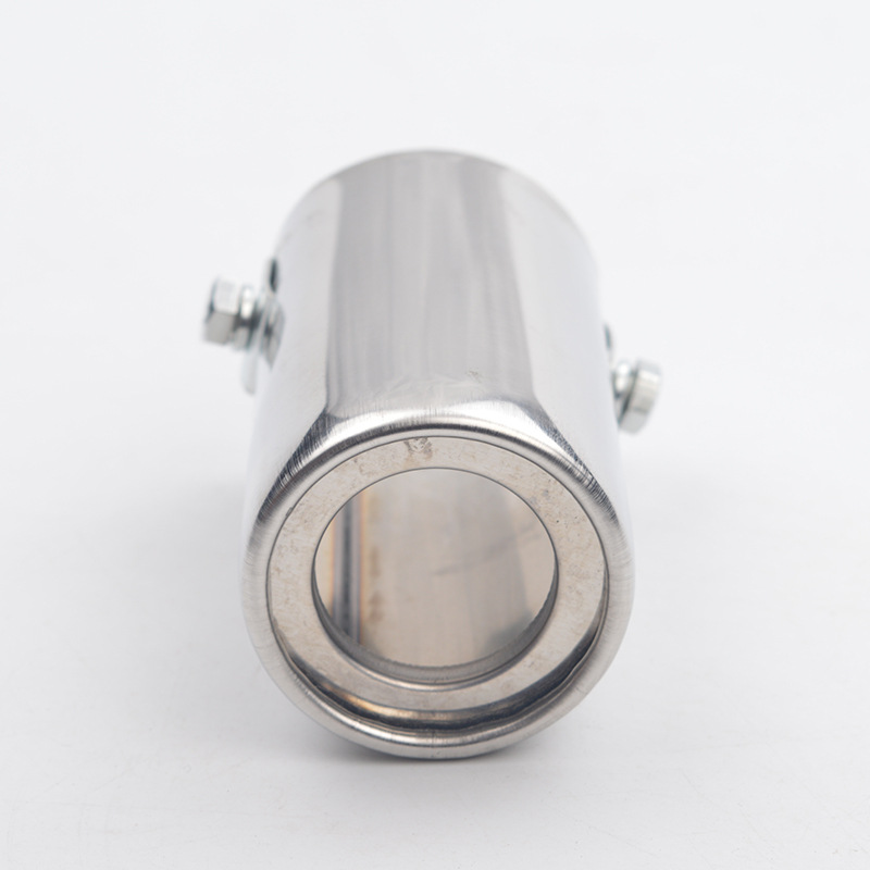 s HighEnd Small Flat Mouth Car Exhaust Pipe Ordinary Universal Silencer Tail Pipe Imported Stainless Steel Material